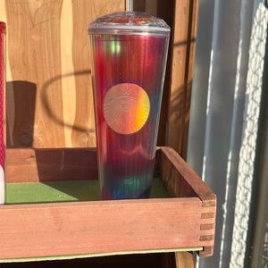 Starbucks Multicolor Tumbler with Logo